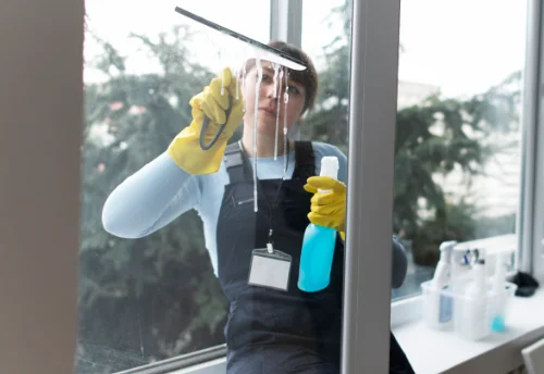 Nettoyage de vitres intérieures et extérieures à Maylis